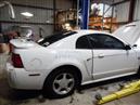 2004 FORD MUSTANG CPE WHITE 3.9L AT F19052
